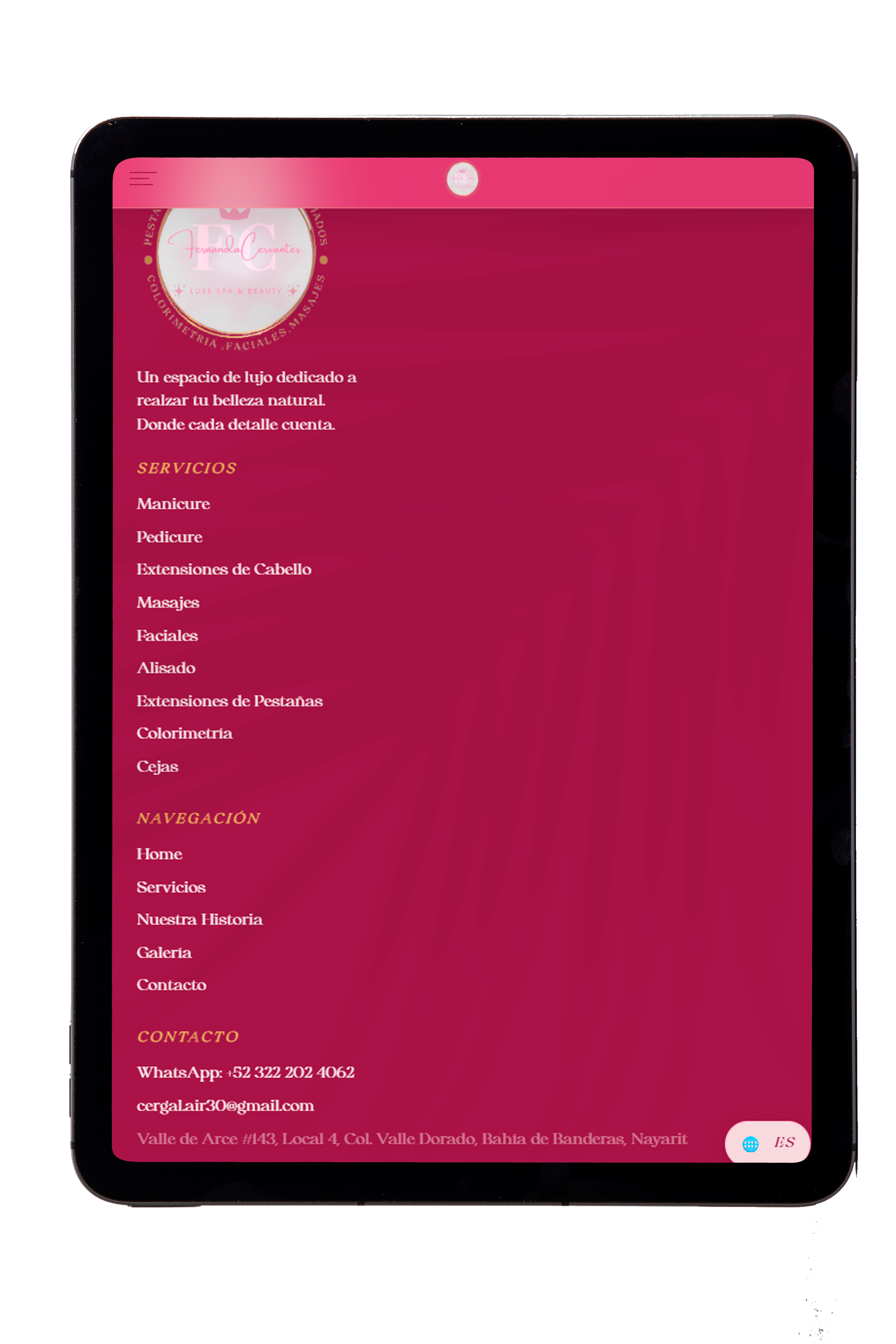 FC Luxe — Tablet