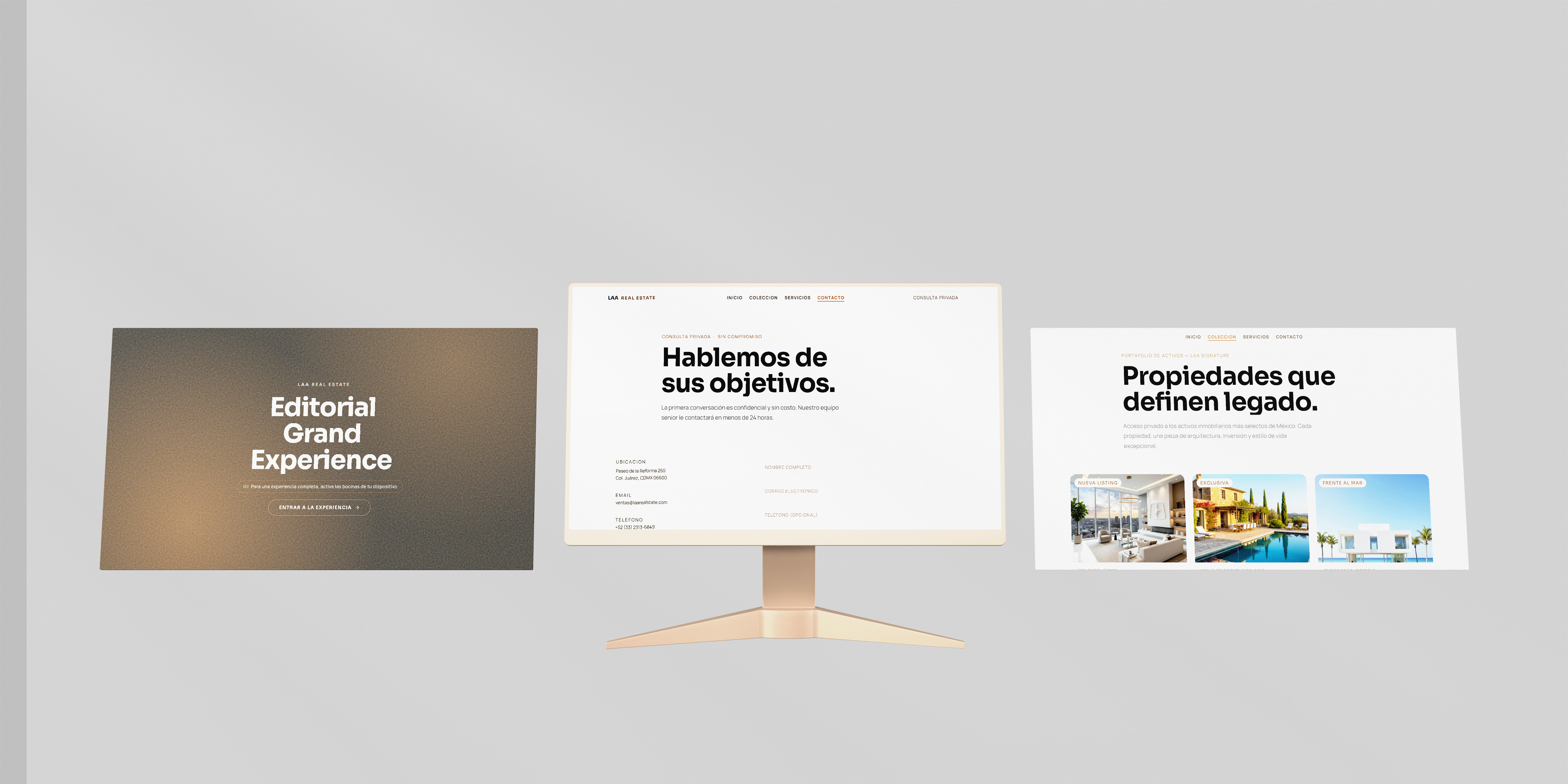 LAA Real Estate — Desktop